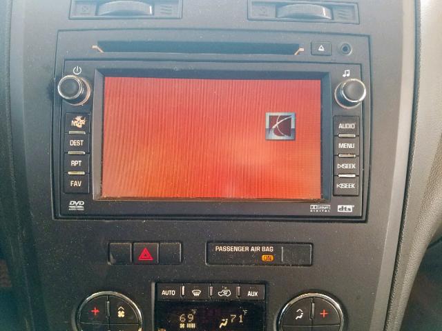 5GZEV33758J189489 - 2008 SATURN OUTLOOK XR BLACK photo 9