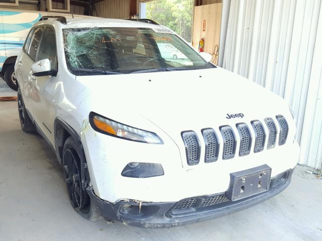 1C4PJLCS1EW302251 - 2014 JEEP CHEROKEE L WHITE photo 1