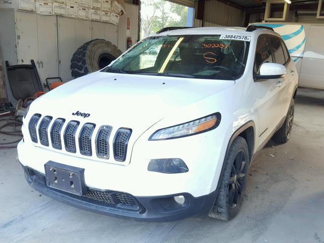 1C4PJLCS1EW302251 - 2014 JEEP CHEROKEE L WHITE photo 2