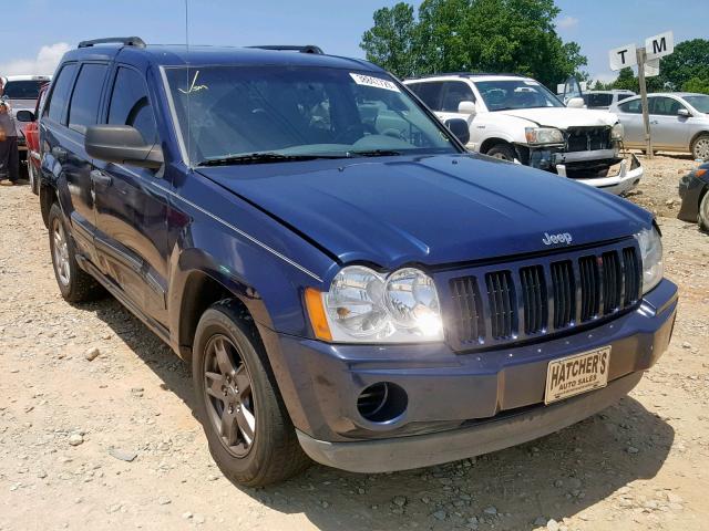 1J4GR48K06C249031 - 2006 JEEP GRAND CHER BLUE photo 1