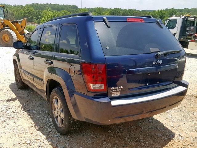 1J4GR48K06C249031 - 2006 JEEP GRAND CHER BLUE photo 3