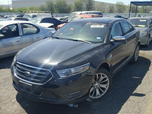 1FAHP2F89FG114589 - 2015 FORD TAURUS LIM BLACK photo 2