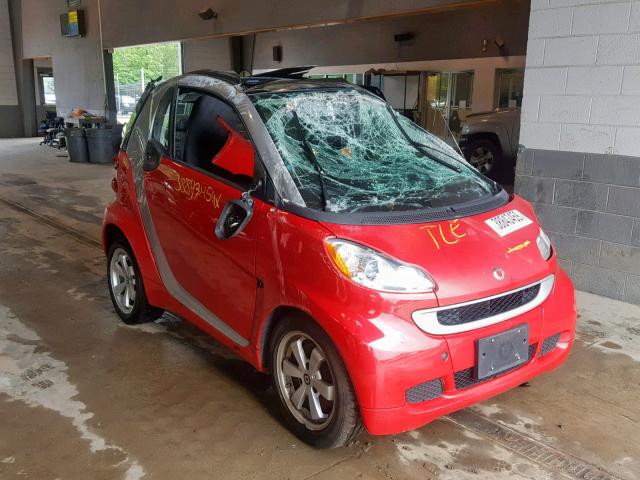 WMEEJ3BAXCK528228 - 2012 SMART FORTWO PUR RED photo 1