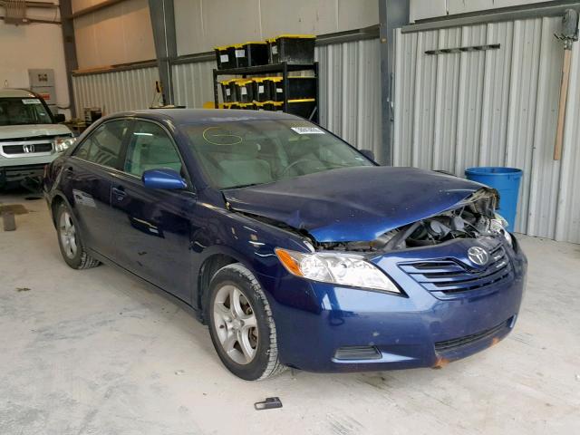 4T1BE46K57U047064 - 2007 TOYOTA CAMRY NEW BLUE photo 1