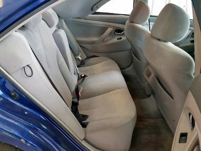 4T1BE46K57U047064 - 2007 TOYOTA CAMRY NEW BLUE photo 6