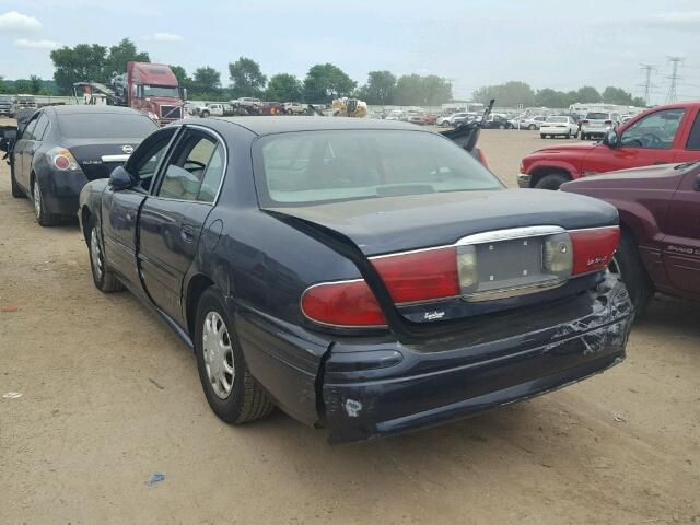 1G4HP52K044126413 - 2004 BUICK LESABRE CU BLUE photo 3