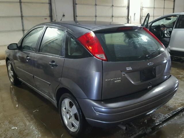 1FAHP37N07W339694 - 2007 FORD FOCUS ZX5 GRAY photo 3