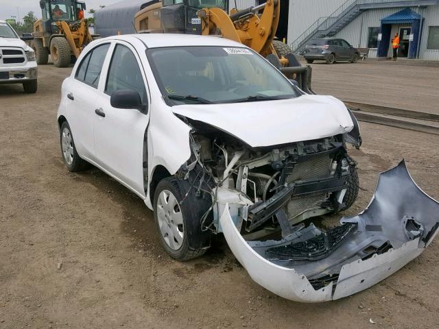 3N1CK3CPXFL221248 - 2015 NISSAN MICRA WHITE photo 1