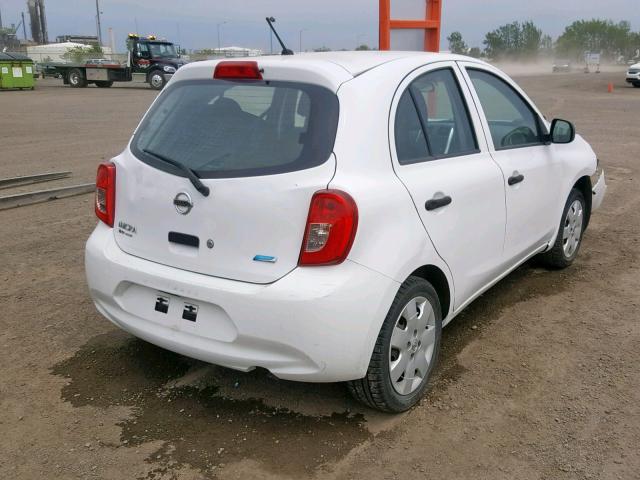 3N1CK3CPXFL221248 - 2015 NISSAN MICRA WHITE photo 4