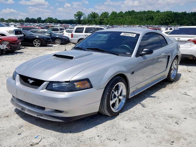 1FAFP42X9YF213020 - 2000 FORD MUSTANG GT SILVER photo 2