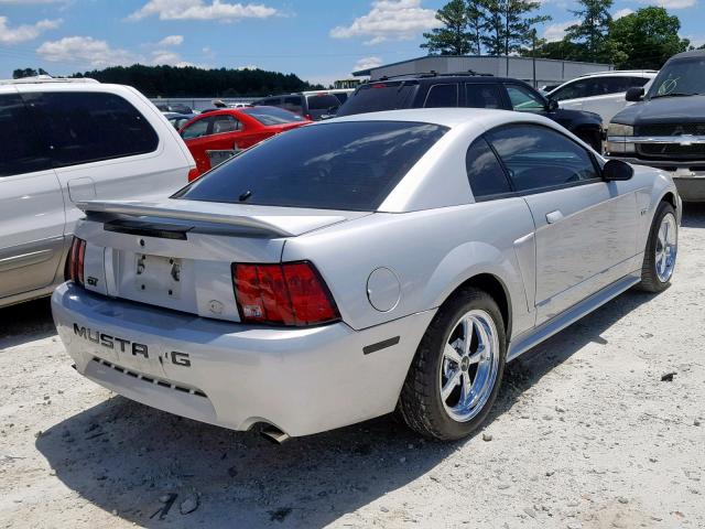 1FAFP42X9YF213020 - 2000 FORD MUSTANG GT SILVER photo 4