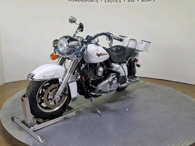 1HD1FB4138Y658845 - 2008 HARLEY-DAVIDSON FLHR WHITE photo 4