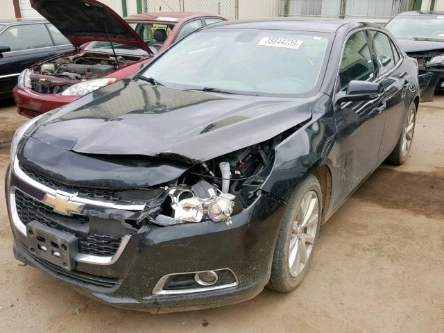 1G11F5SLXFF124881 - 2015 CHEVROLET MALIBU LTZ 黑色 照片 2