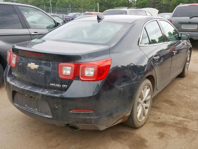 1G11F5SLXFF124881 - 2015 CHEVROLET MALIBU LTZ 黑色 照片 4