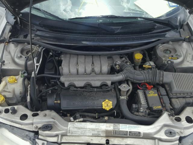 3C3EL55H4XT203046 - 1999 CHRYSLER SEBRING JX GRAY photo 7