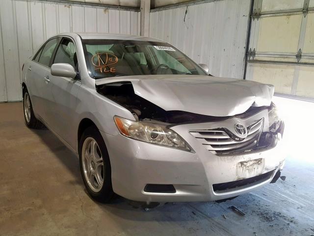 4T1BE46K07U642291 - 2007 TOYOTA CAMRY NEW SILVER photo 1