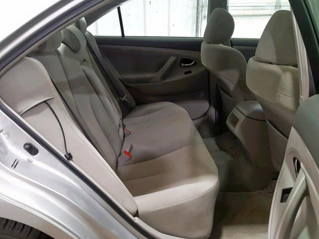 4T1BE46K07U642291 - 2007 TOYOTA CAMRY NEW SILVER photo 6