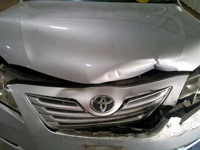 4T1BE46K07U642291 - 2007 TOYOTA CAMRY NEW SILVER photo 7