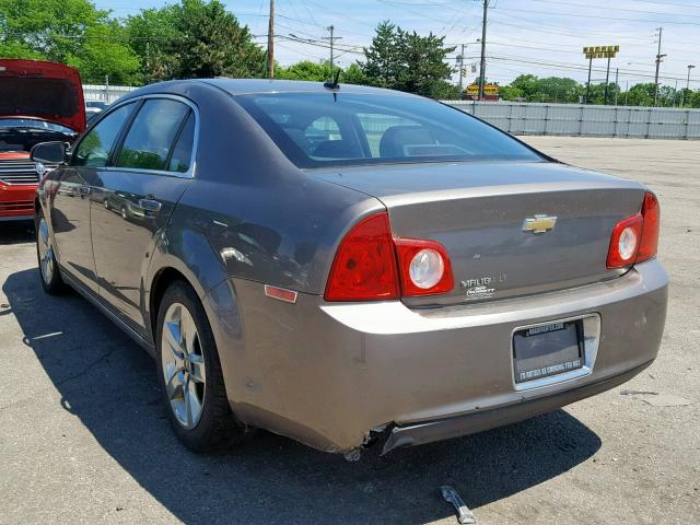 1G1ZC5EB4A4145227 - 2010 CHEVROLET MALIBU 1LT 灰色 照片 3