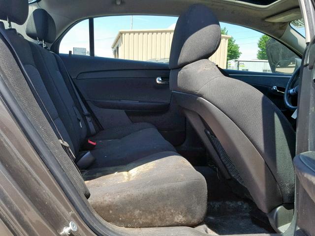 1G1ZC5EB4A4145227 - 2010 CHEVROLET MALIBU 1LT 灰色 照片 6