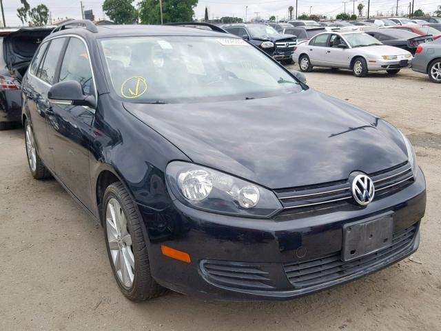 3VWPL7AJ9EM622457 - 2014 VOLKSWAGEN JETTA TDI BLACK photo 1