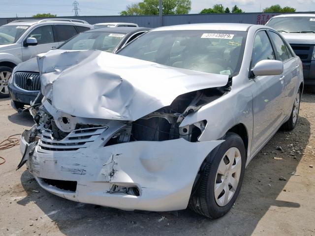 4T1BE46KX7U073398 - 2007 TOYOTA CAMRY NEW SILVER photo 2