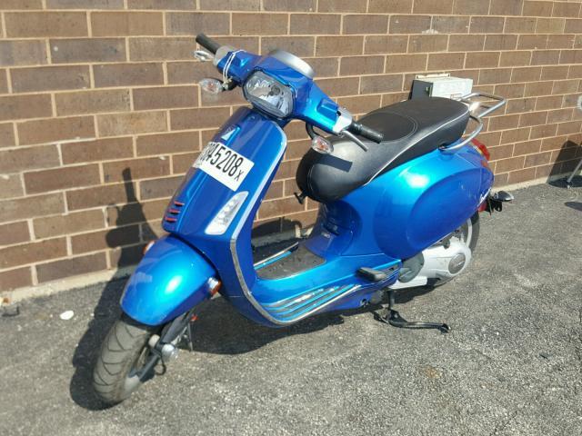 ZAPM818G2G5401482 - 2016 VESPA SPRINT 150 BLUE photo 2