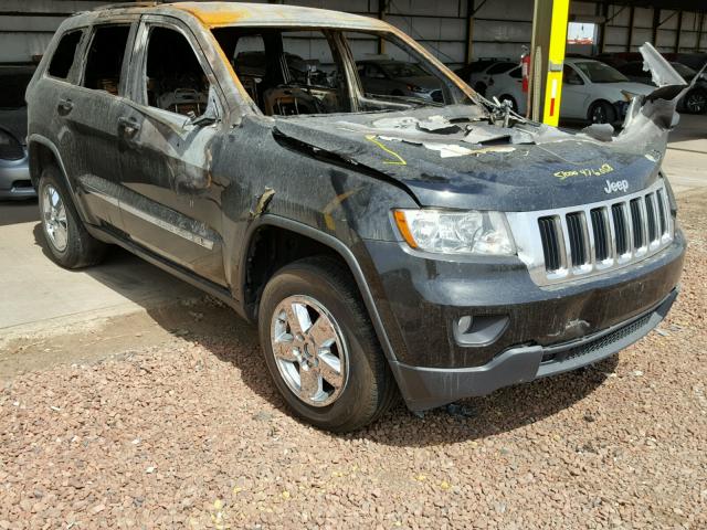 1C4RJEAG0DC631865 - 2013 JEEP GRAND CHER BLACK photo 1