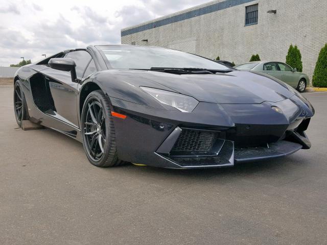 ZHWUR1ZD3FLA03155 - 2015 LAMBORGHINI AVENTADOR BLACK photo 1