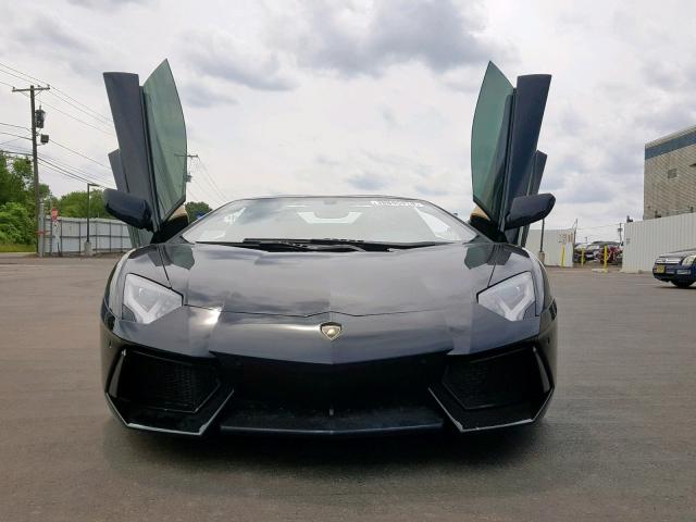 ZHWUR1ZD3FLA03155 - 2015 LAMBORGHINI AVENTADOR BLACK photo 6