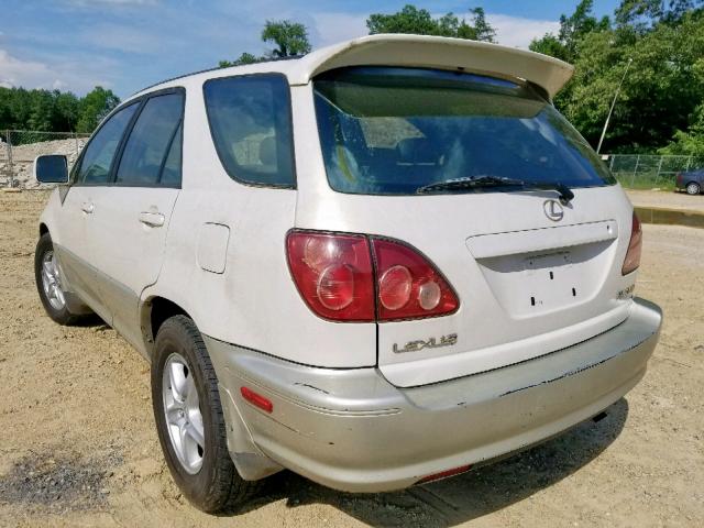 JT6HF10U1Y0151653 - 2000 LEXUS RX 300 WHITE photo 3