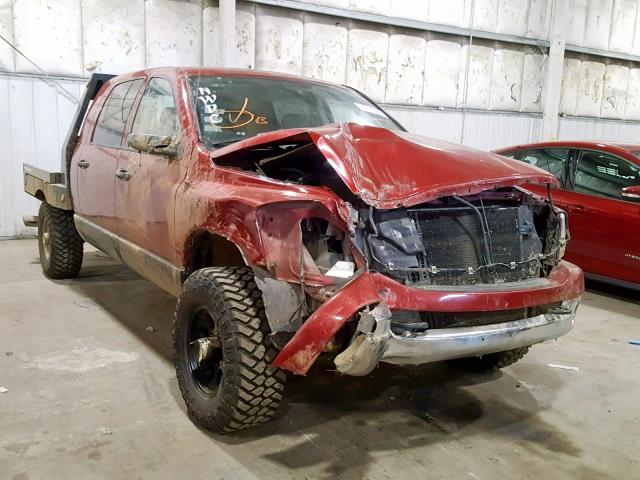 3D7KS29CX6G162871 - 2006 DODGE RAM 2500 RED photo 1