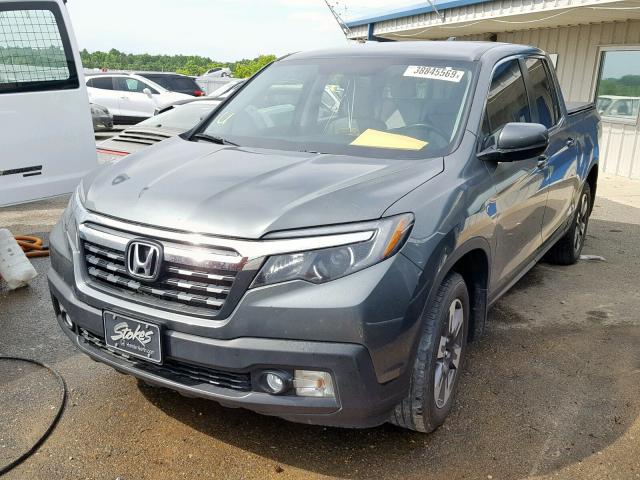 5FPYK2F63HB003791 - 2017 HONDA RIDGELINE GRAY photo 2