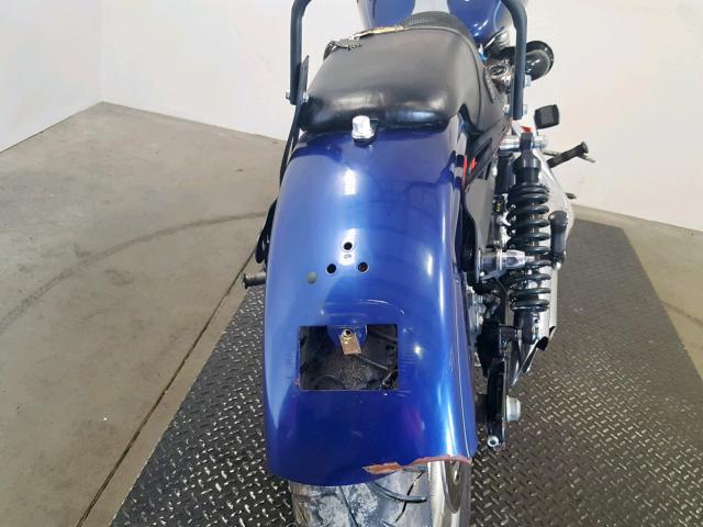 1HD1GN1116K340225 - 2006 HARLEY-DAVIDSON FXDLI BLUE photo 9