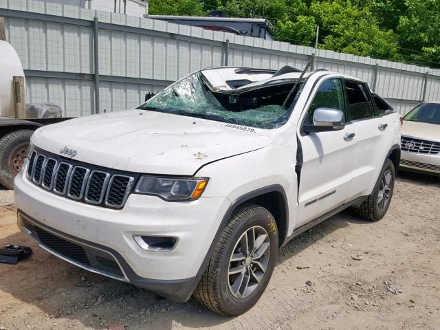 1C4RJFBG8HC616072 - 2017 JEEP GRAND CHER WHITE photo 2