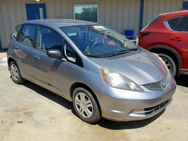 JHMGE87259S071040 - 2009 HONDA FIT GRAY photo 1