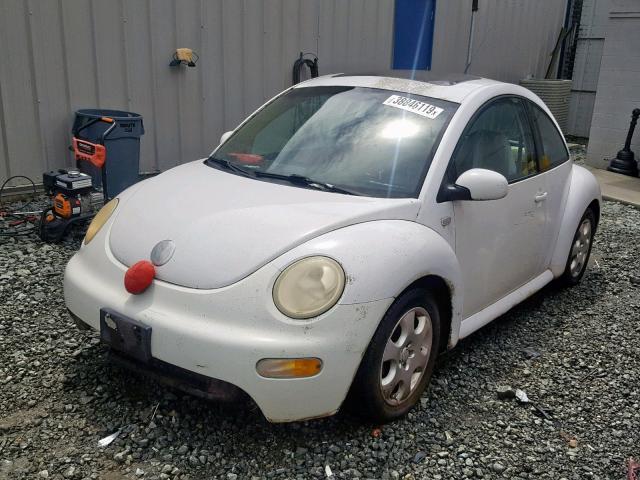3VWCK21C92M453204 - 2002 VOLKSWAGEN NEW BEETLE Ağ foto 2