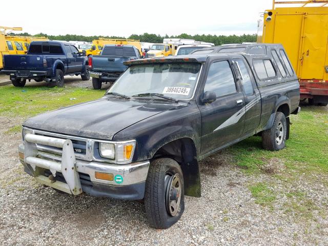 JT4VN13D0P5107610 - 1993 TOYOTA PICKUP 1/2 BLACK photo 2