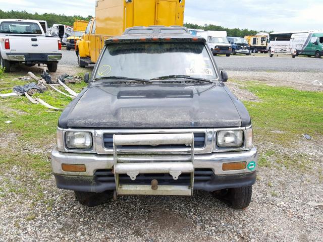 JT4VN13D0P5107610 - 1993 TOYOTA PICKUP 1/2 BLACK photo 9