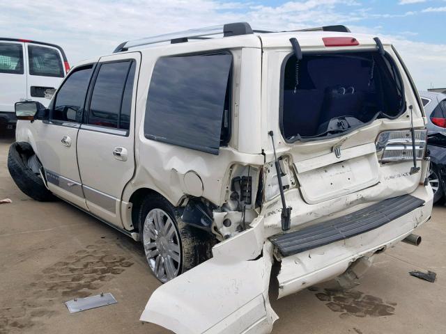 5LMFU27587LJ05236 - 2007 LINCOLN NAVIGATOR 白色 照片 3