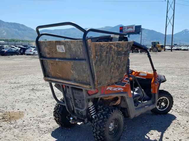 4XAVH76A1DF669993 - 2013 POLARIS RZR 800 ORANGE photo 4