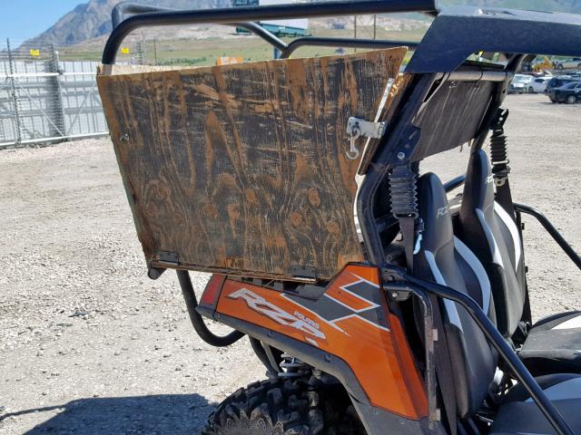 4XAVH76A1DF669993 - 2013 POLARIS RZR 800 ORANGE photo 6