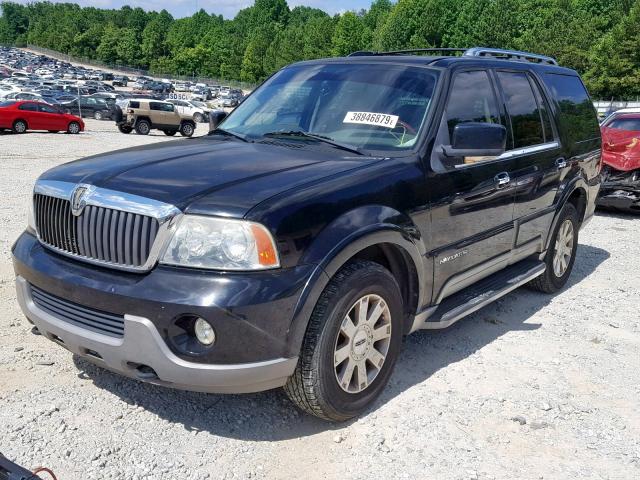 5LMFU27R24LJ32625 - 2004 LINCOLN NAVIGATOR BLACK photo 2