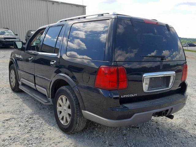 5LMFU27R24LJ32625 - 2004 LINCOLN NAVIGATOR BLACK photo 3