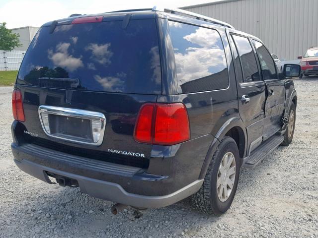 5LMFU27R24LJ32625 - 2004 LINCOLN NAVIGATOR BLACK photo 4
