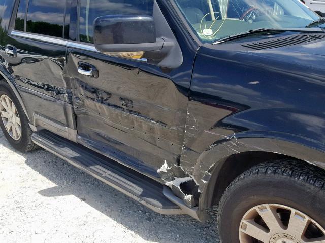 5LMFU27R24LJ32625 - 2004 LINCOLN NAVIGATOR BLACK photo 9