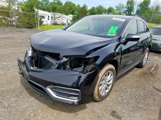 5J8TB4H59JL016066 - 2018 ACURA RDX TECHNO BLACK photo 2