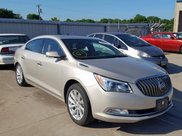 1G4GB5G30GF116565 - 2016 BUICK LACROSSE TAN photo 1