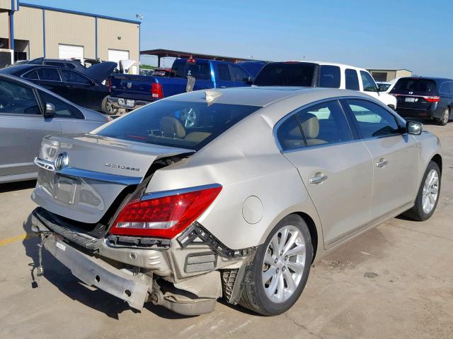 1G4GB5G30GF116565 - 2016 BUICK LACROSSE TAN photo 4