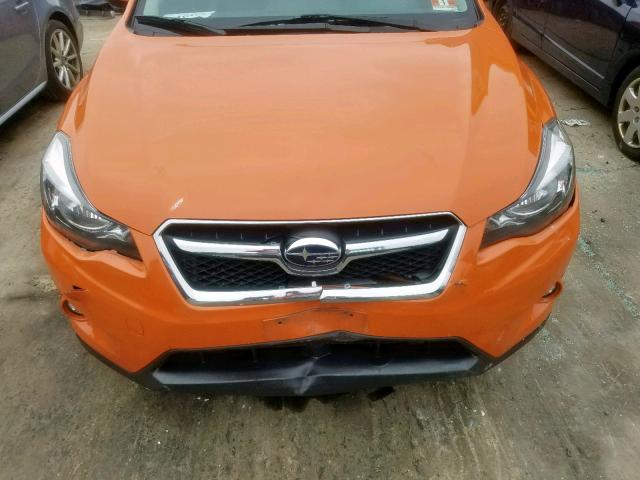 JF2GPAKC2D2837223 - 2013 SUBARU XV CROSSTR ORANGE photo 7